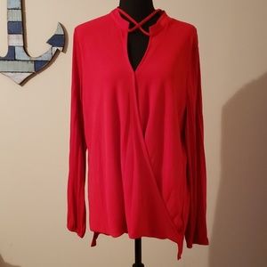 Michael Kors Wrap Top